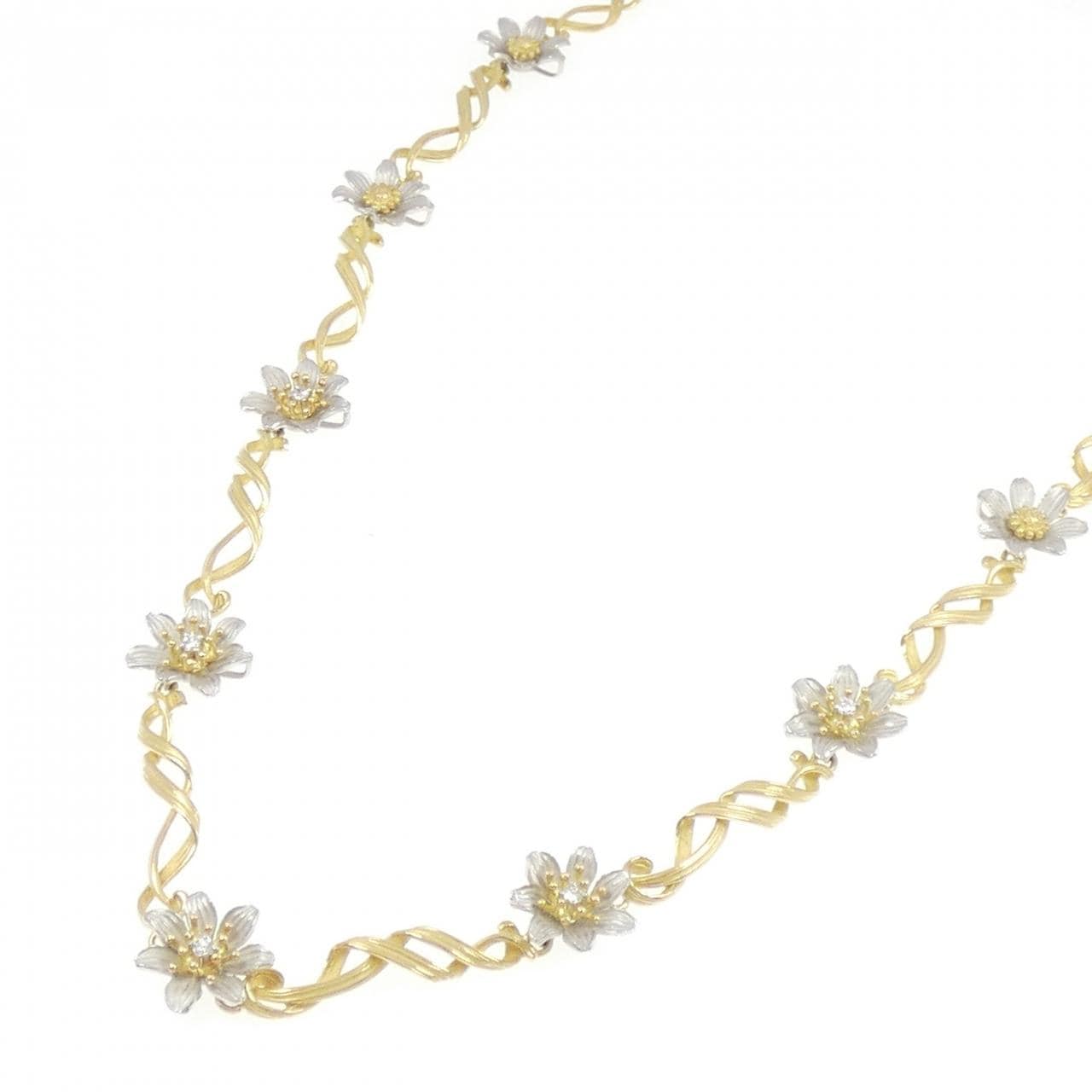 アズ タイム ダイヤモンド ネックレス