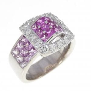 ジュネ サファイヤ リング 2.04CT