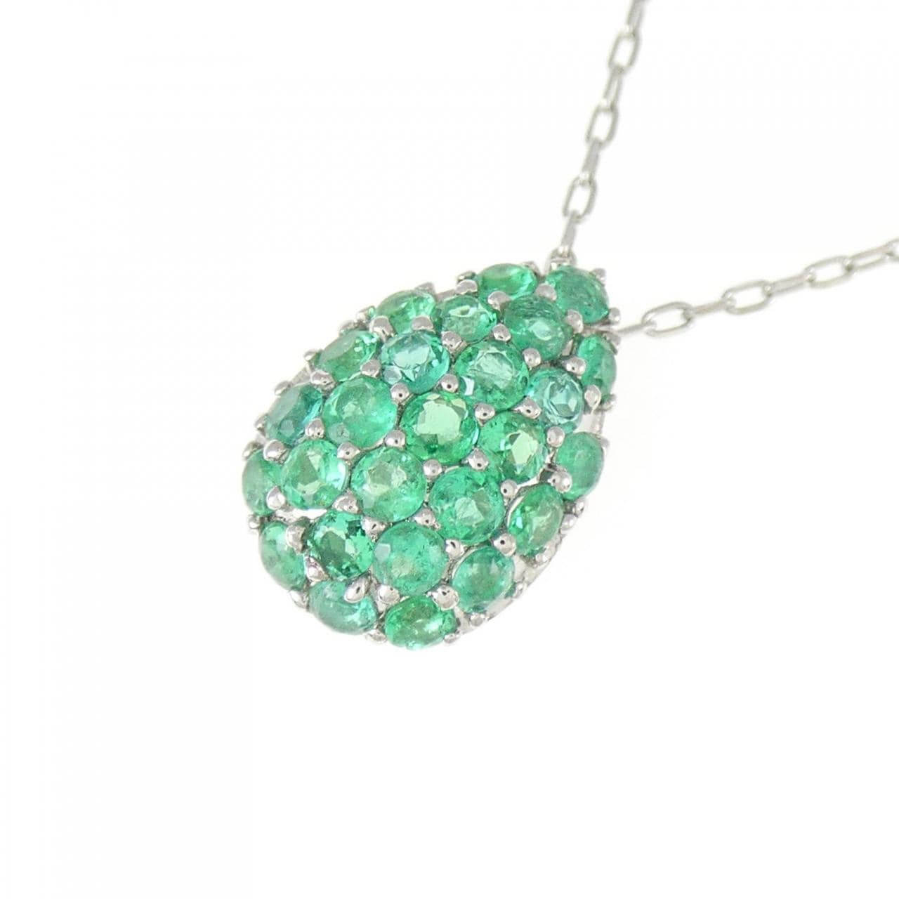 PT Emerald Necklace 0.75CT