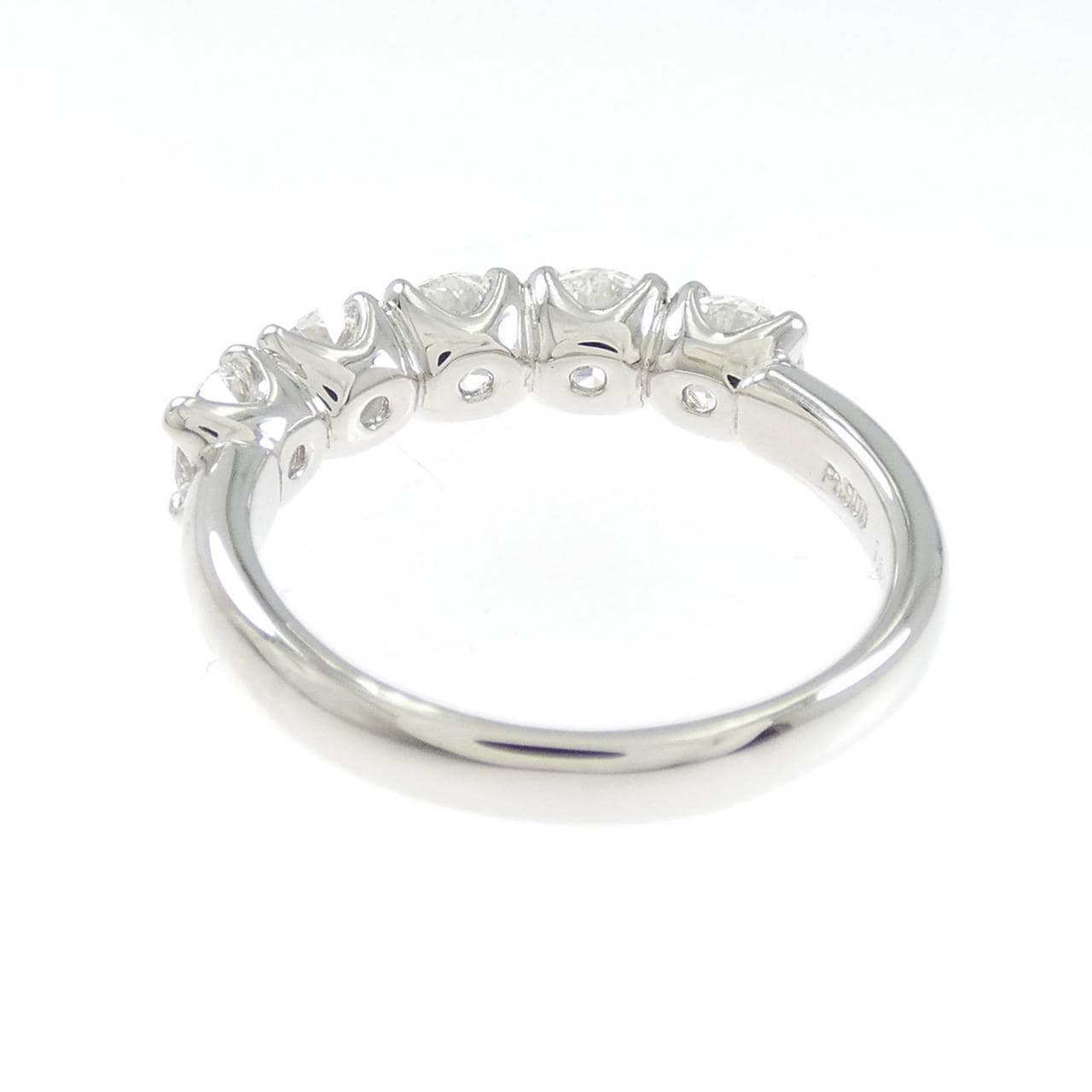 【リメイク】PT900 ダイヤモンド リング 1.637CT F SI1 3EXT-EXT