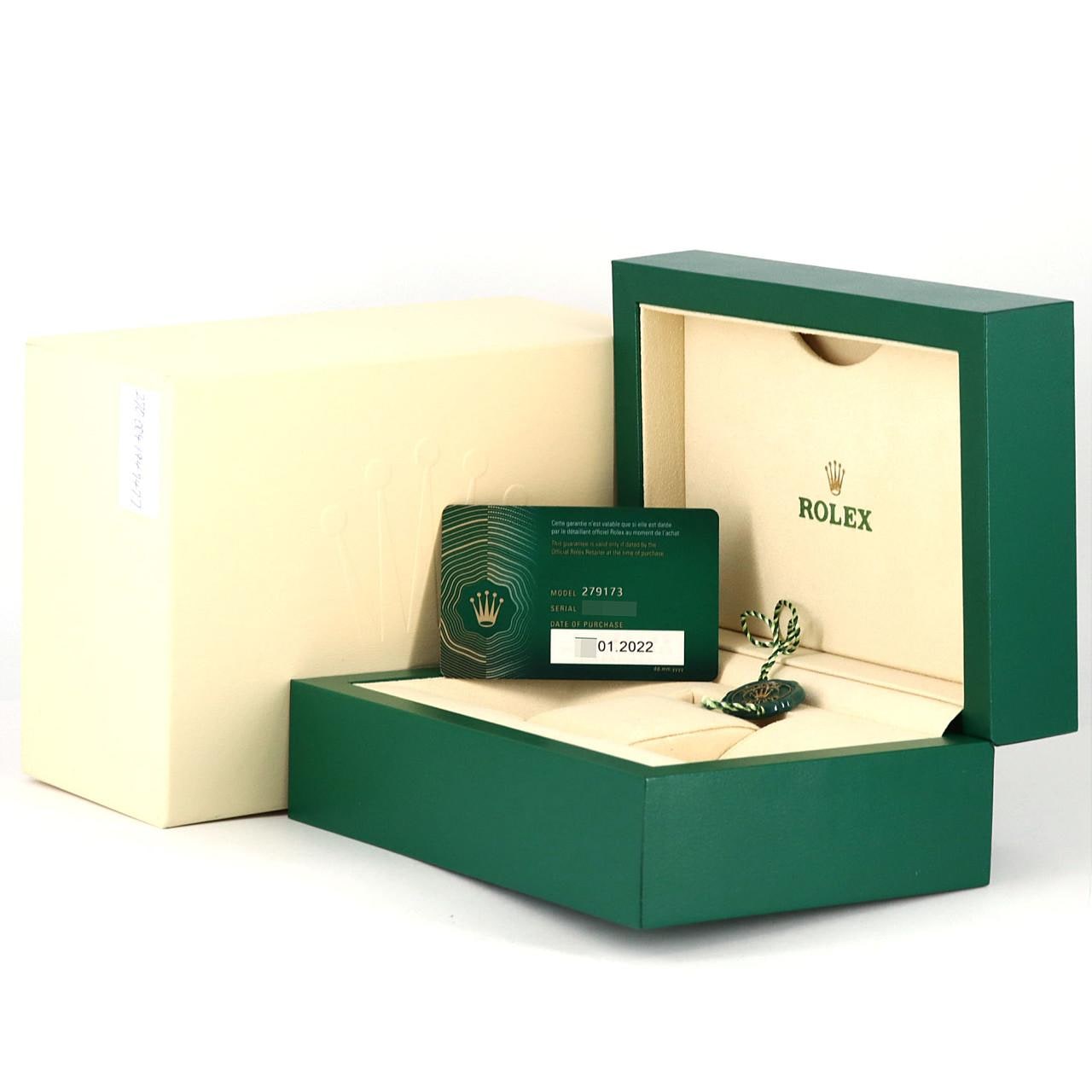 ロレックス デイトジャスト 279173 SSxYG 自動巻 ランダム番