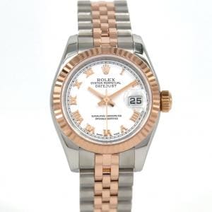 ロレックス デイトジャスト 179171 SSxPG 自動巻 D番
