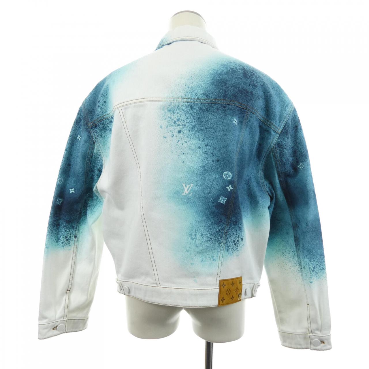 ルイヴィトン LOUIS VUITTON LVスプレーデニムジャケット HOA10WU14 デニムジャケット