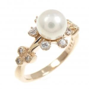 K18PG アコヤパール リング 6.5mm