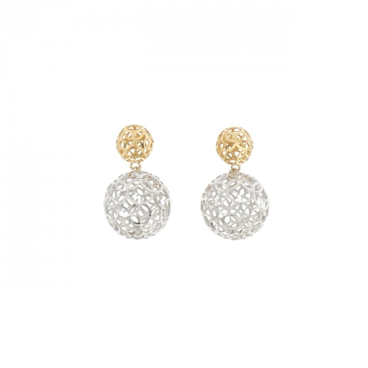 K18YG/K18WG ピアス