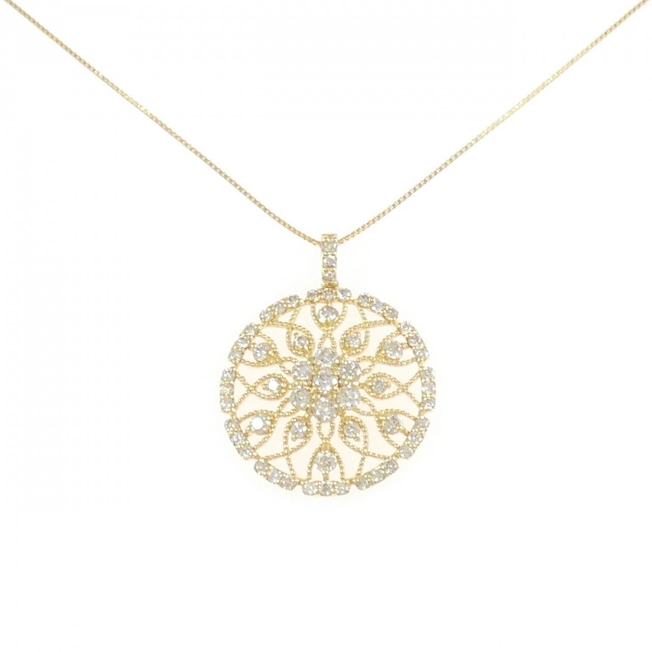 K18YG ダイヤモンド ネックレス 1.00CT