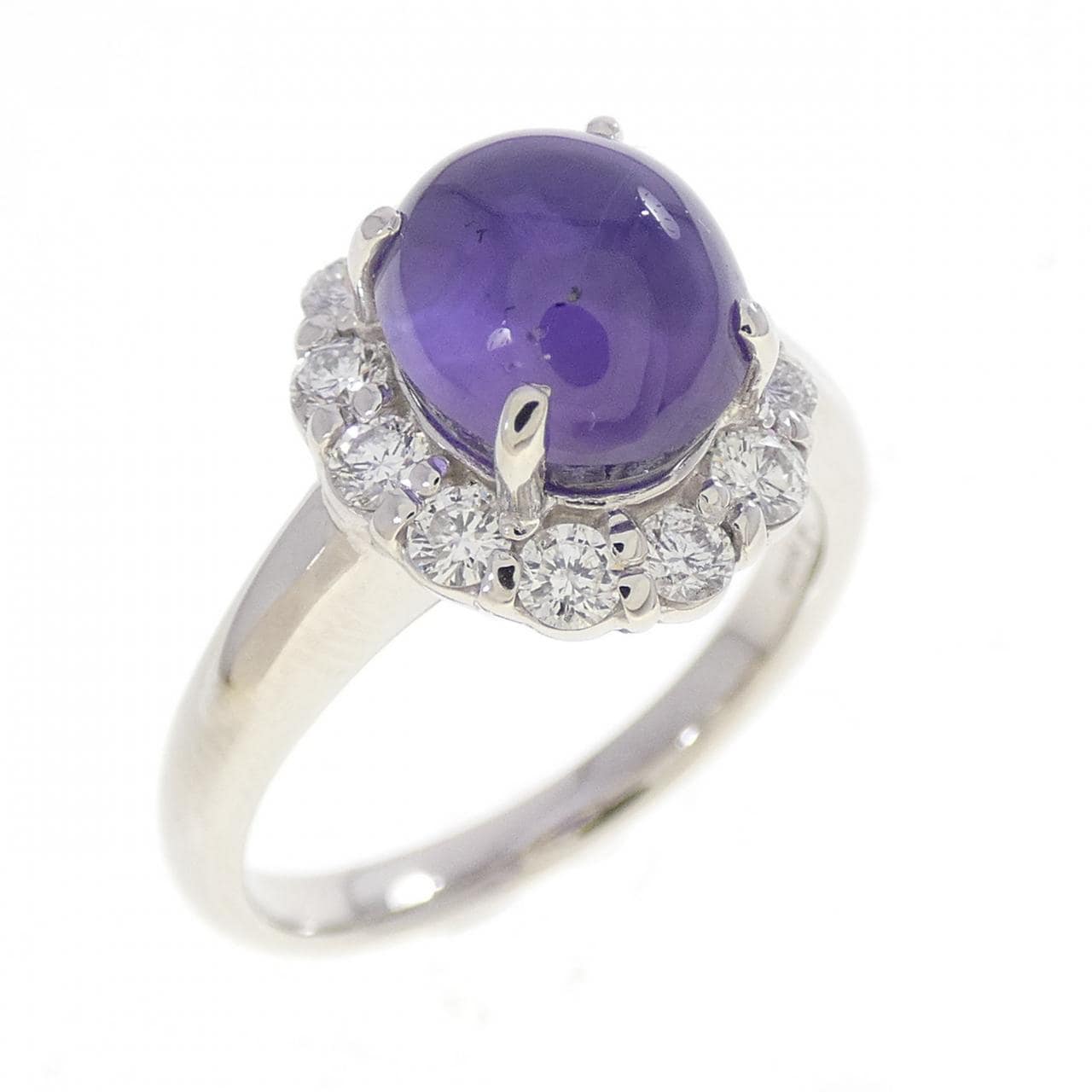 PT900 スターサファイヤ リング 4.74CT