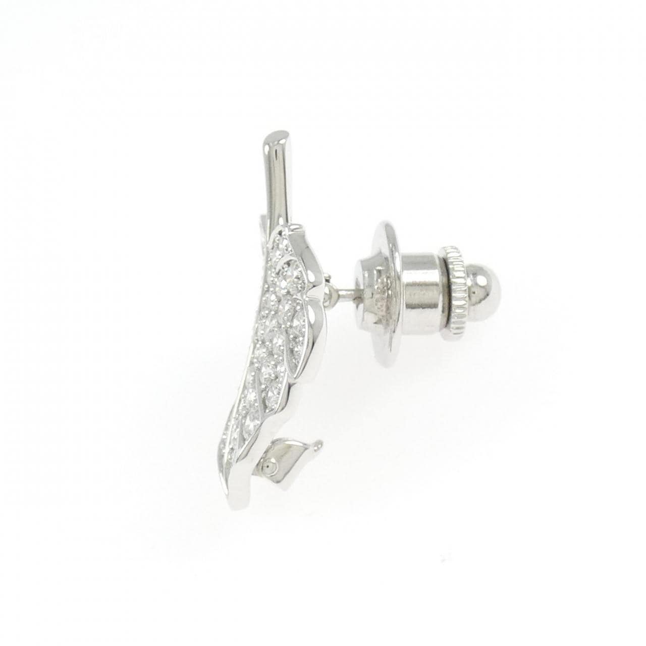 MIKIMOTO Diamond Brooch 0.83CT