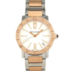 【新品】ブルガリ ブルガリブルガリ PGコンビ BBLP33SG/BBL33WSPGD SSxPG 自動巻
