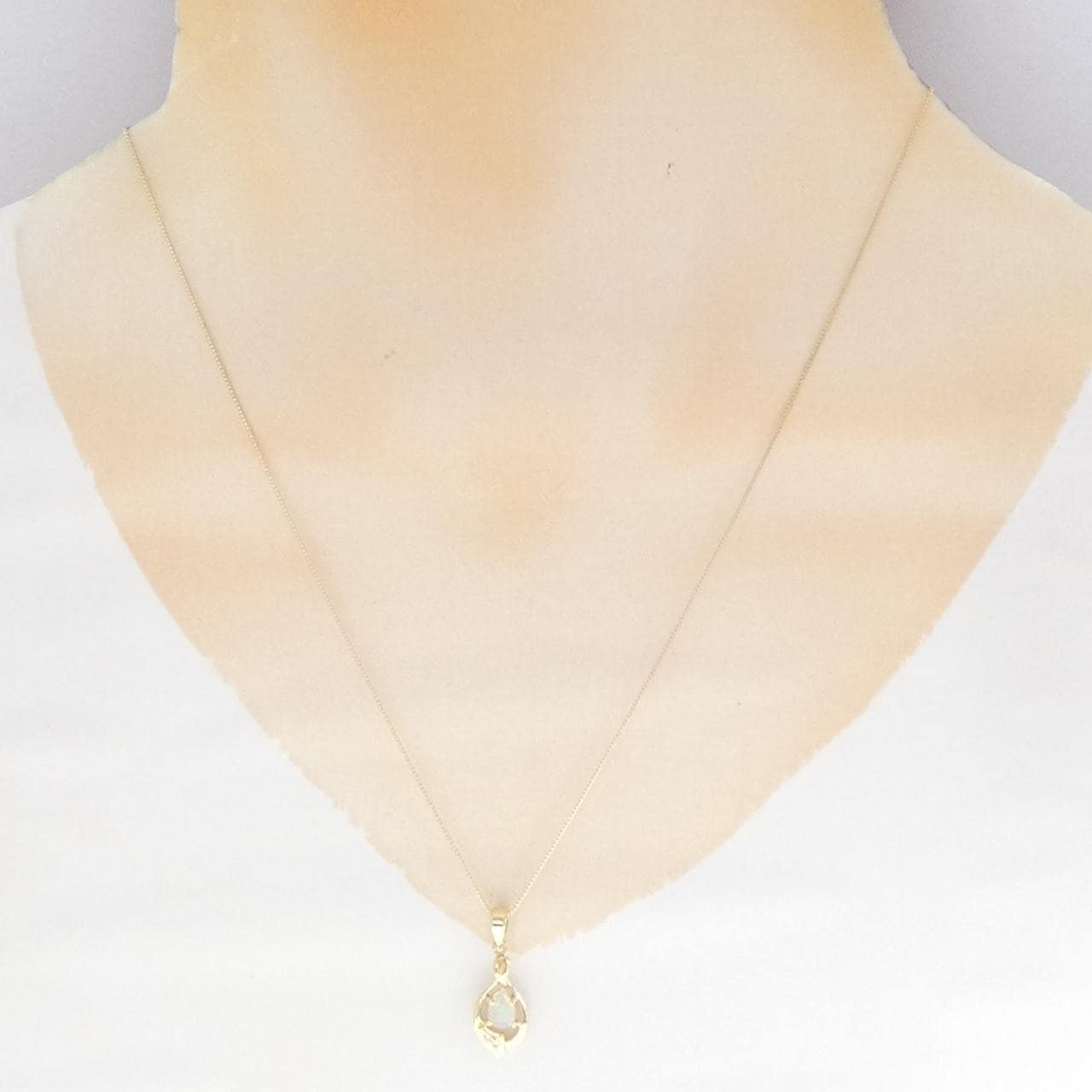 750YG/K18YG オパール ネックレス