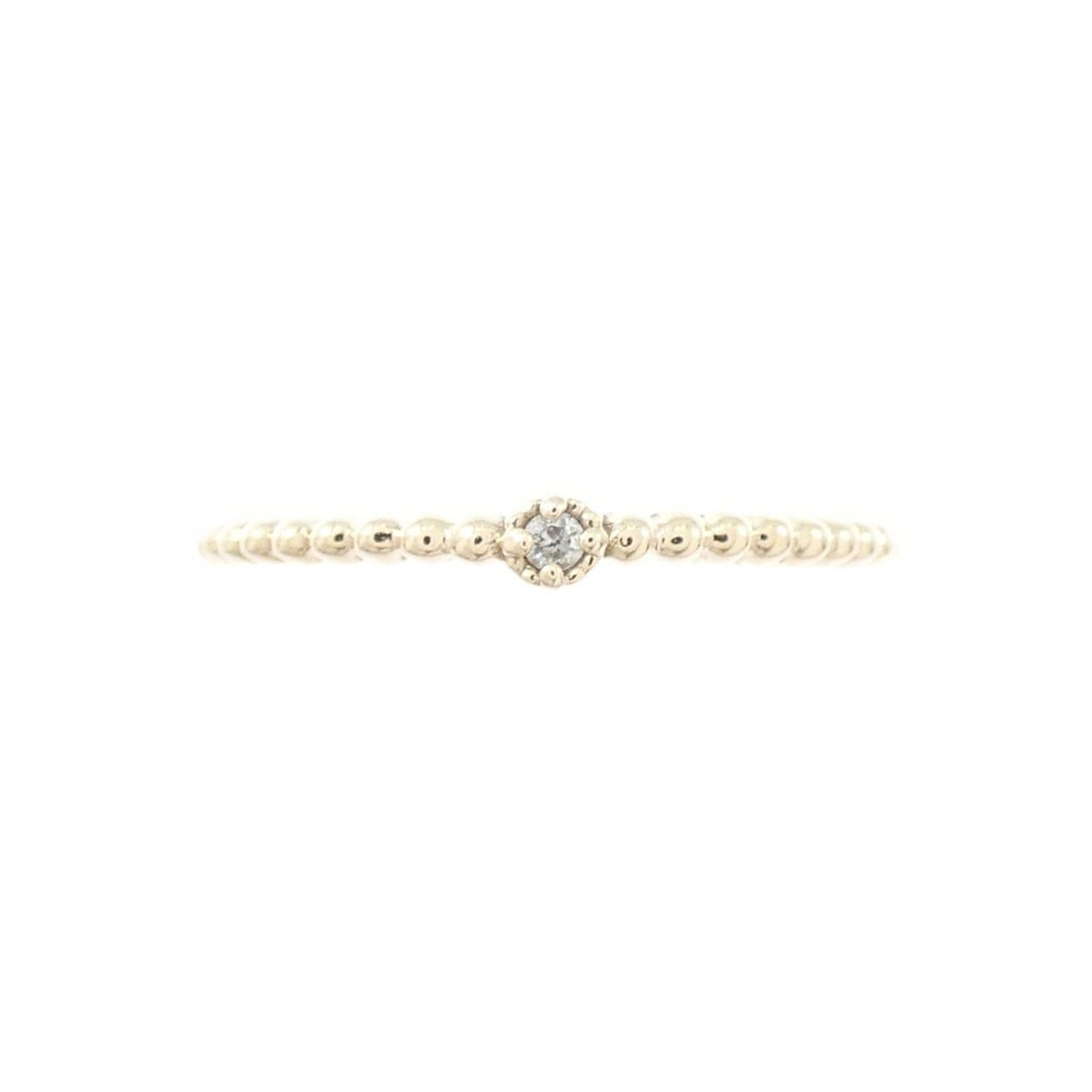 K10YG ダイヤモンド リング 0.01CT