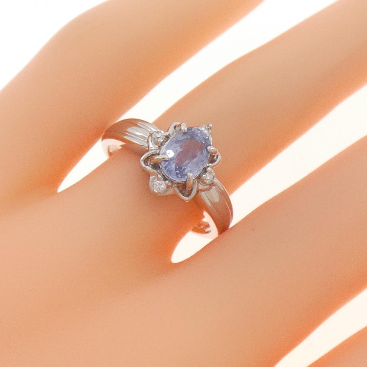 PT850 サファイヤ リング 1.02CT