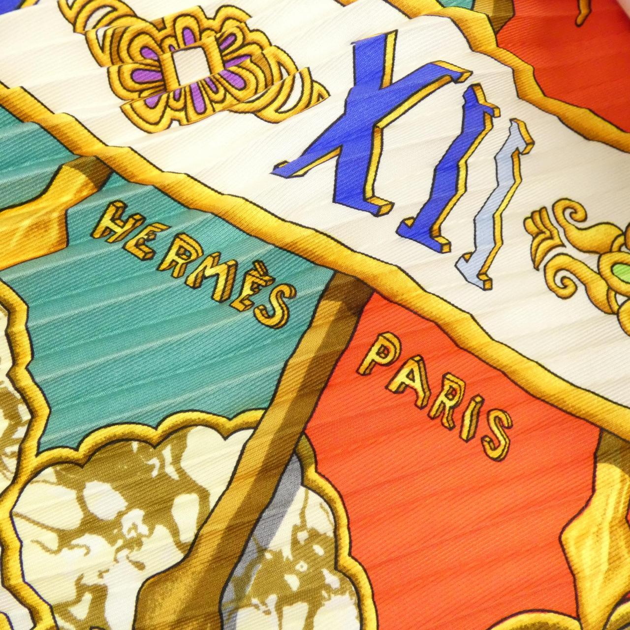 エルメス プリーツ スカーフ