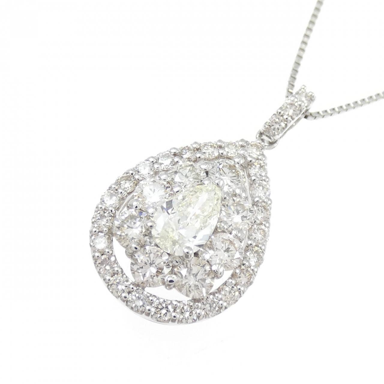 PT900/PT850 ダイヤモンド ネックレス 0.23CT