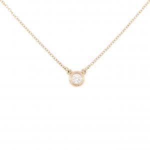 ティファニー バイザヤード ネックレス 0.10CT