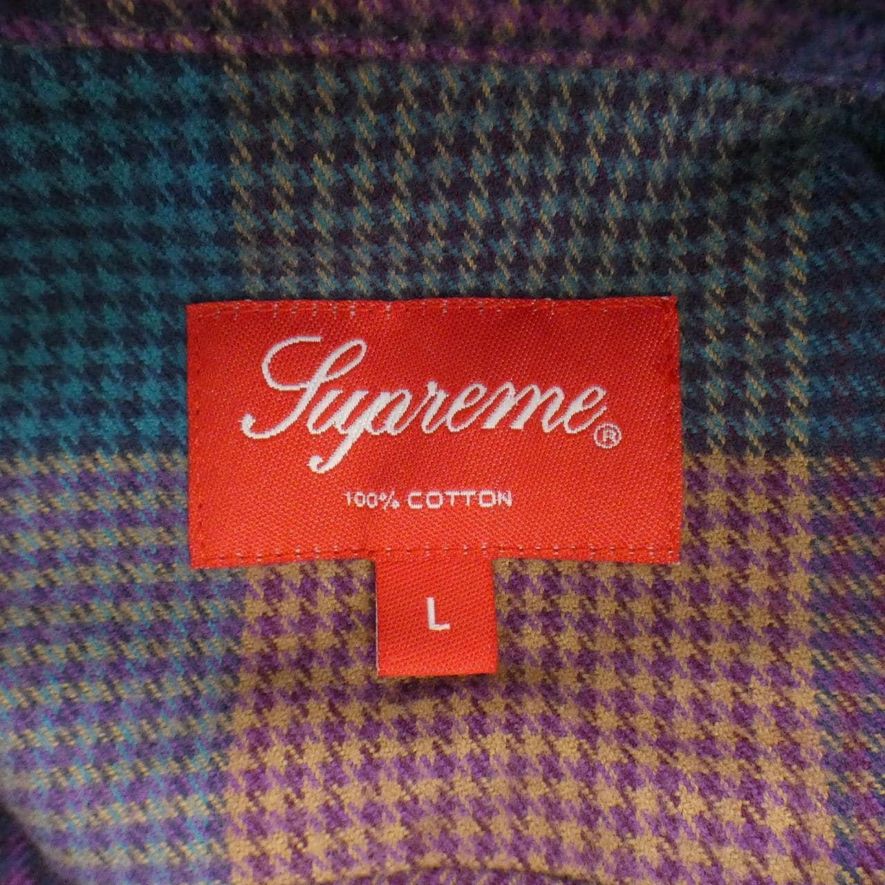 シュプリーム SUPREME Plaid Flannel シャツ