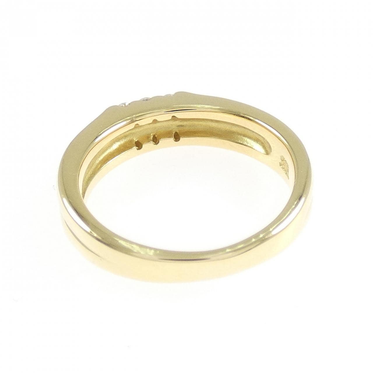 K18YG ダイヤモンド リング 0.12CT