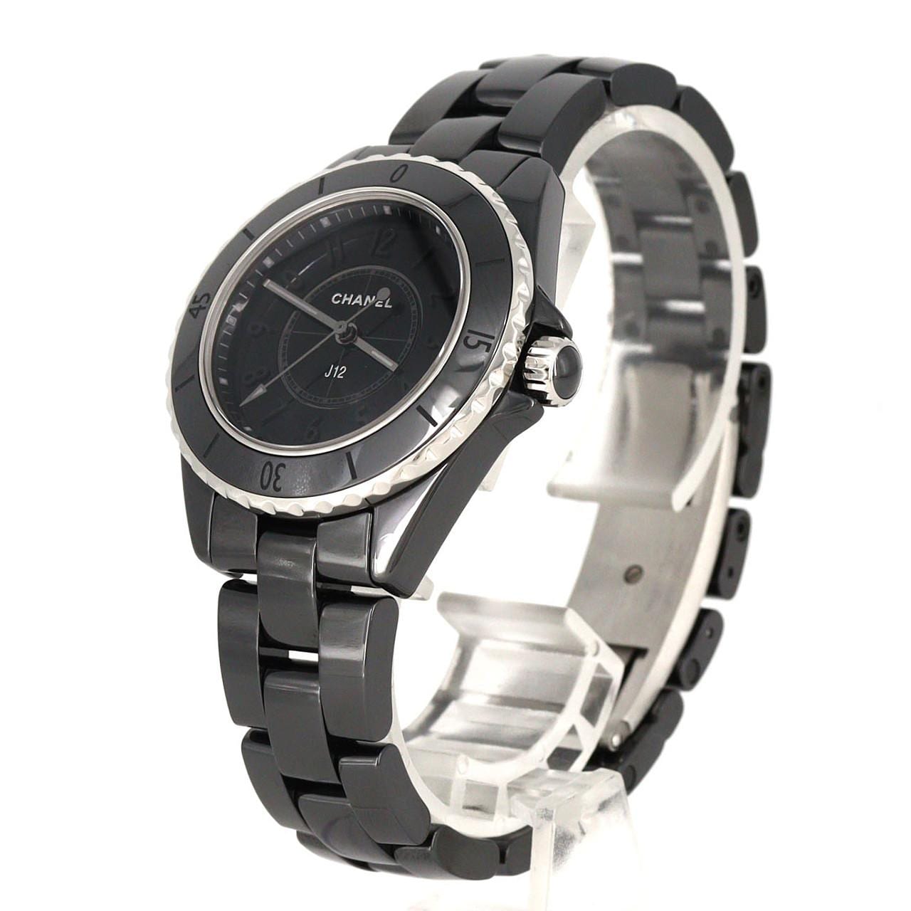 シャネル J12ファントム33mmセラミック H6346 セラミック クォーツ