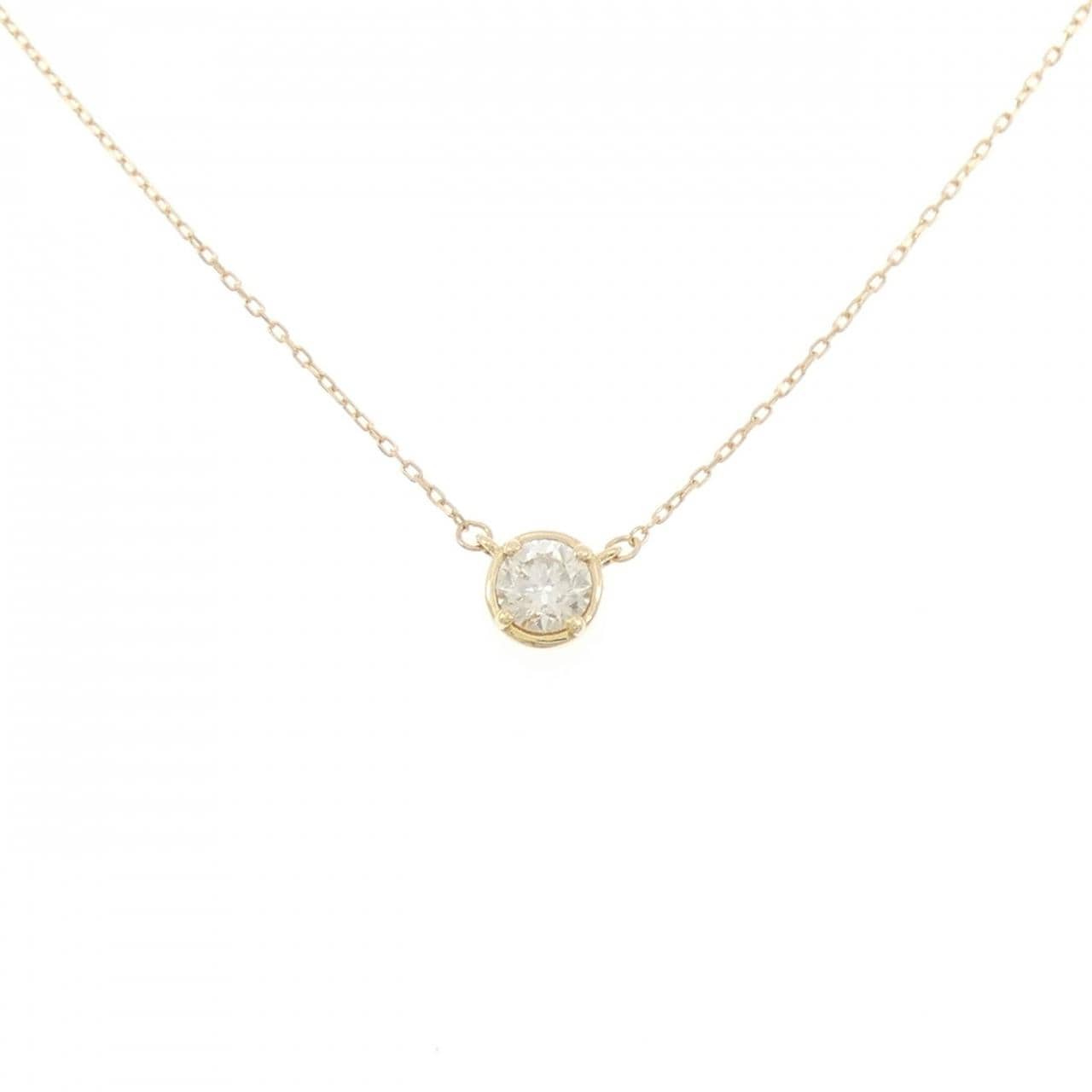 K18YG ダイヤモンド ネックレス