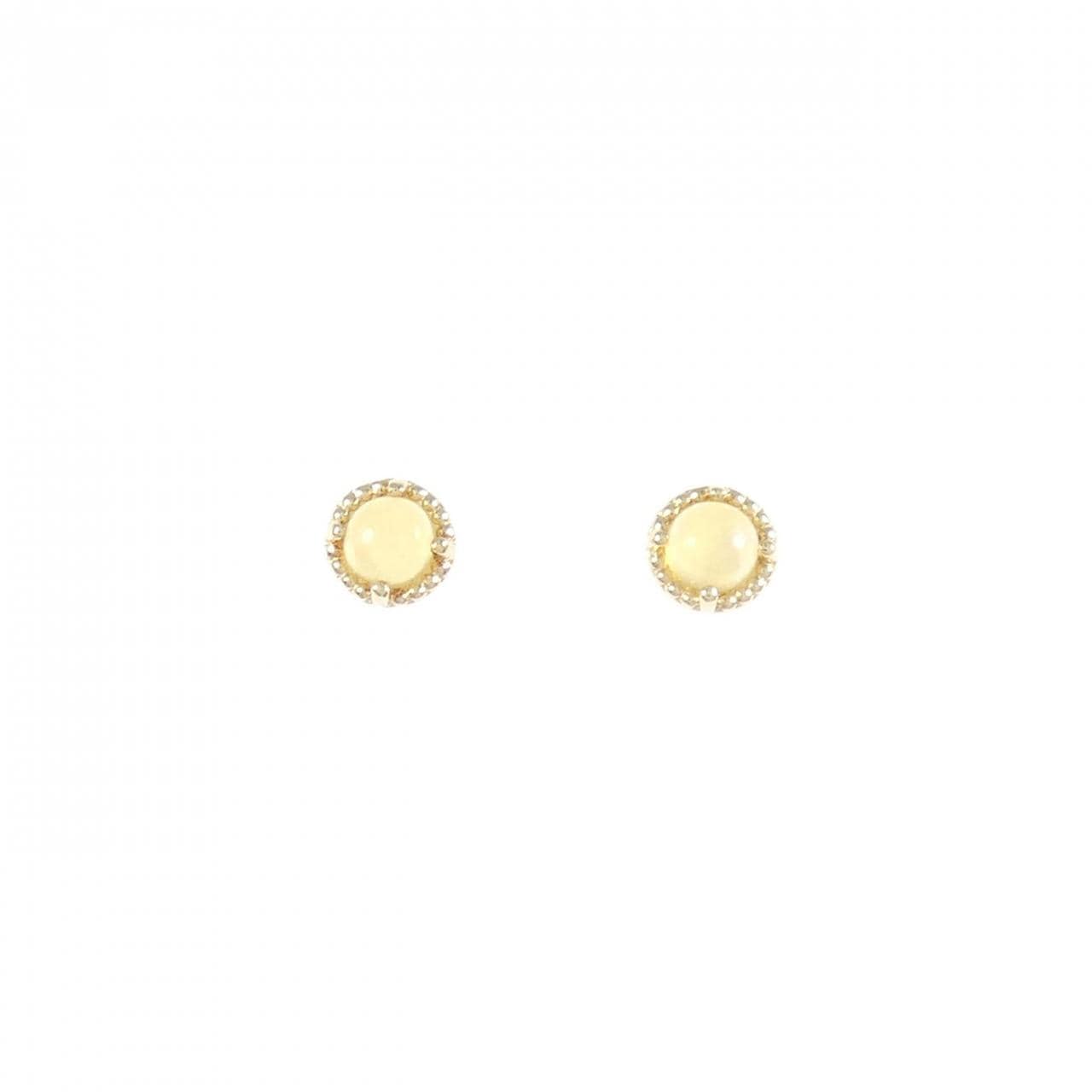 K18YG オパール ピアス