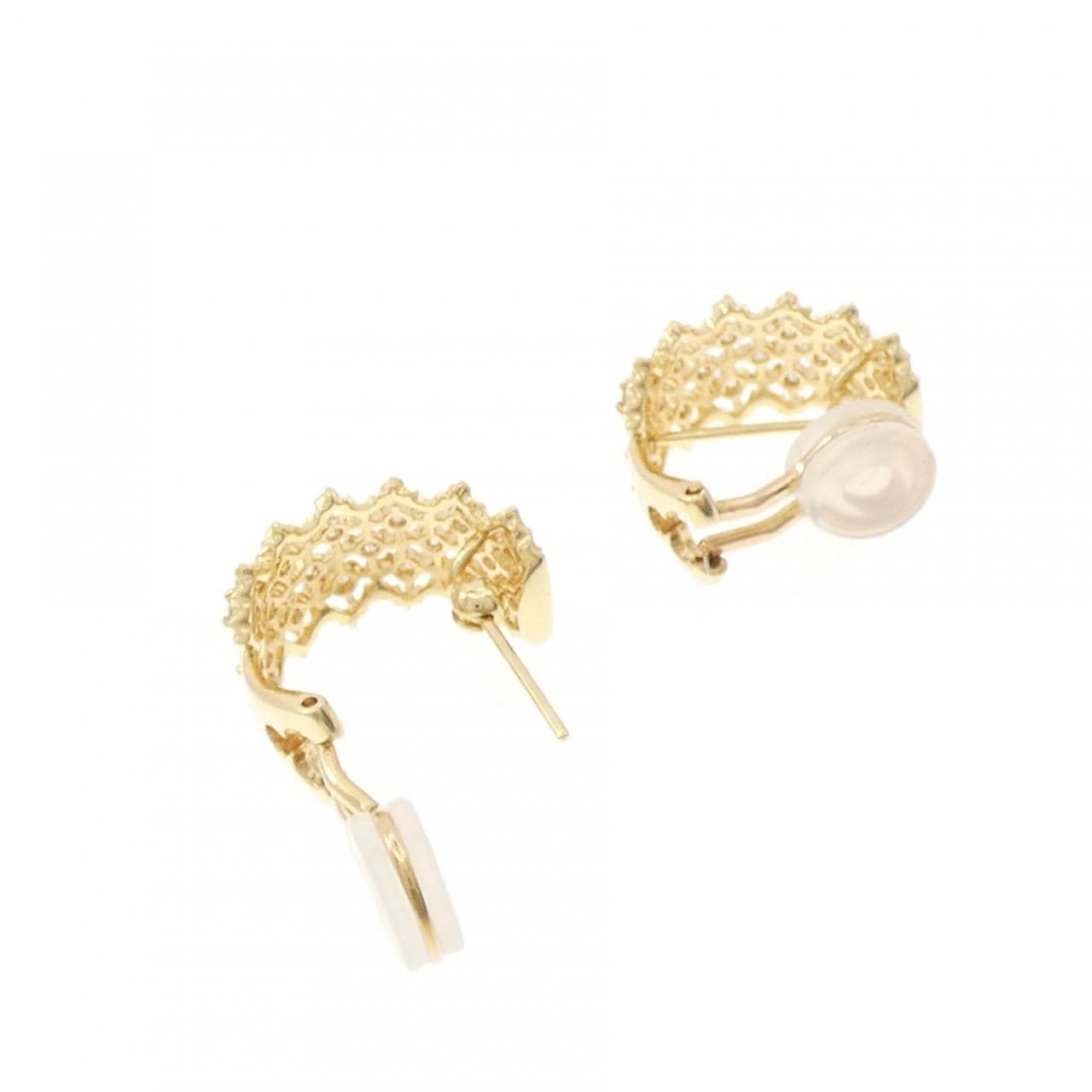 K18YG ダイヤモンド ピアス/イヤリング 0.60CT