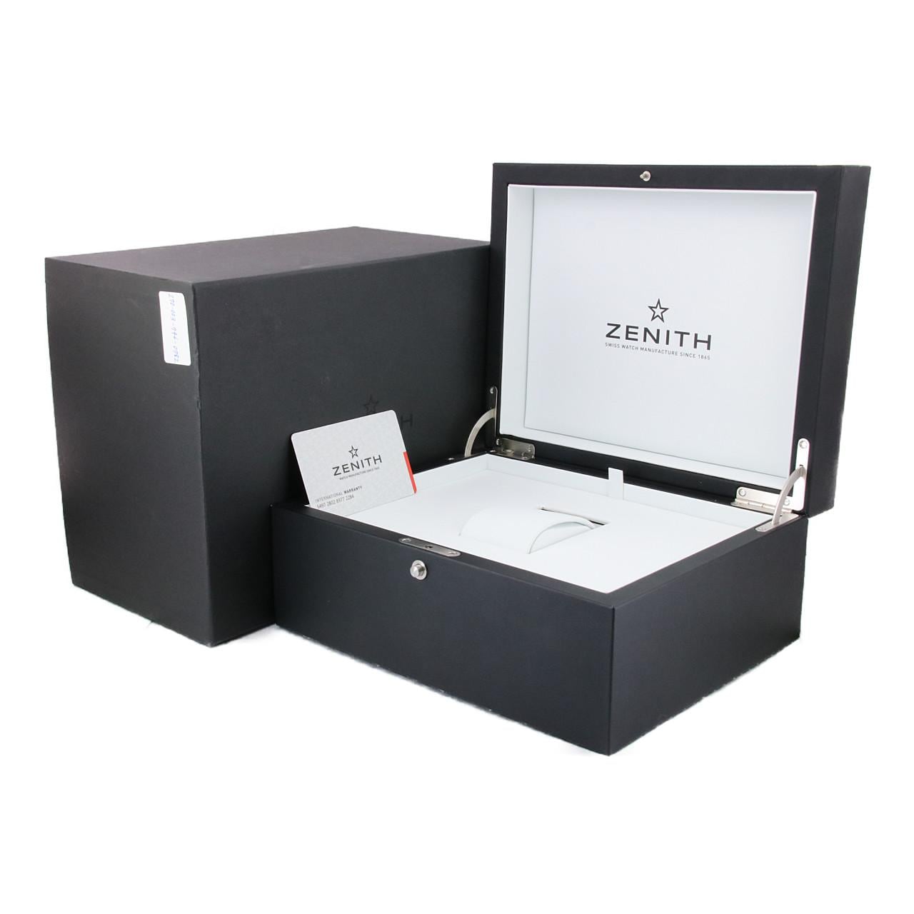 Zenith Elprimero Tourbillon PG 18.2050.4035/01.C631 PG/RG Automatic