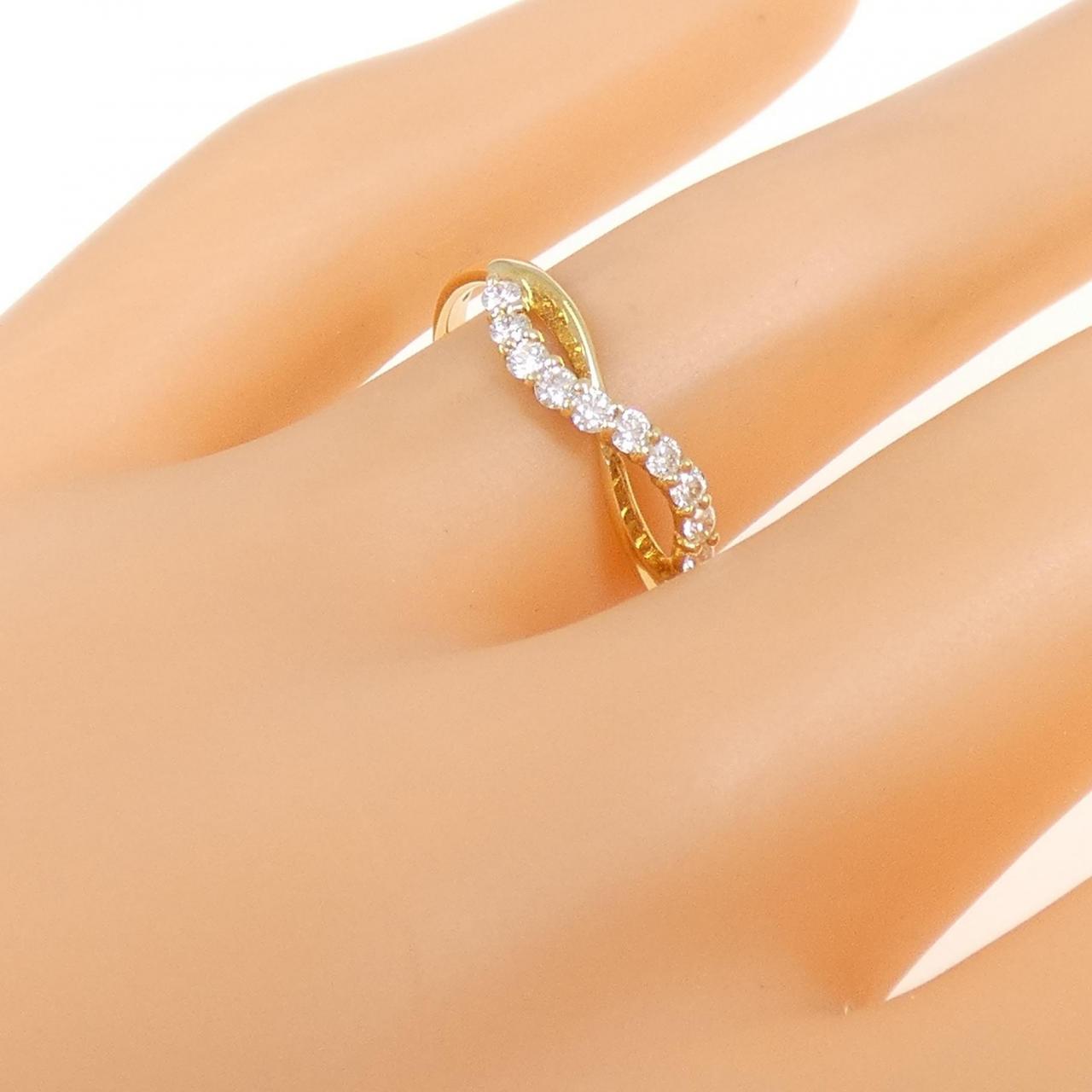 【新品】K18YG ダイヤモンド リング 0.20CT