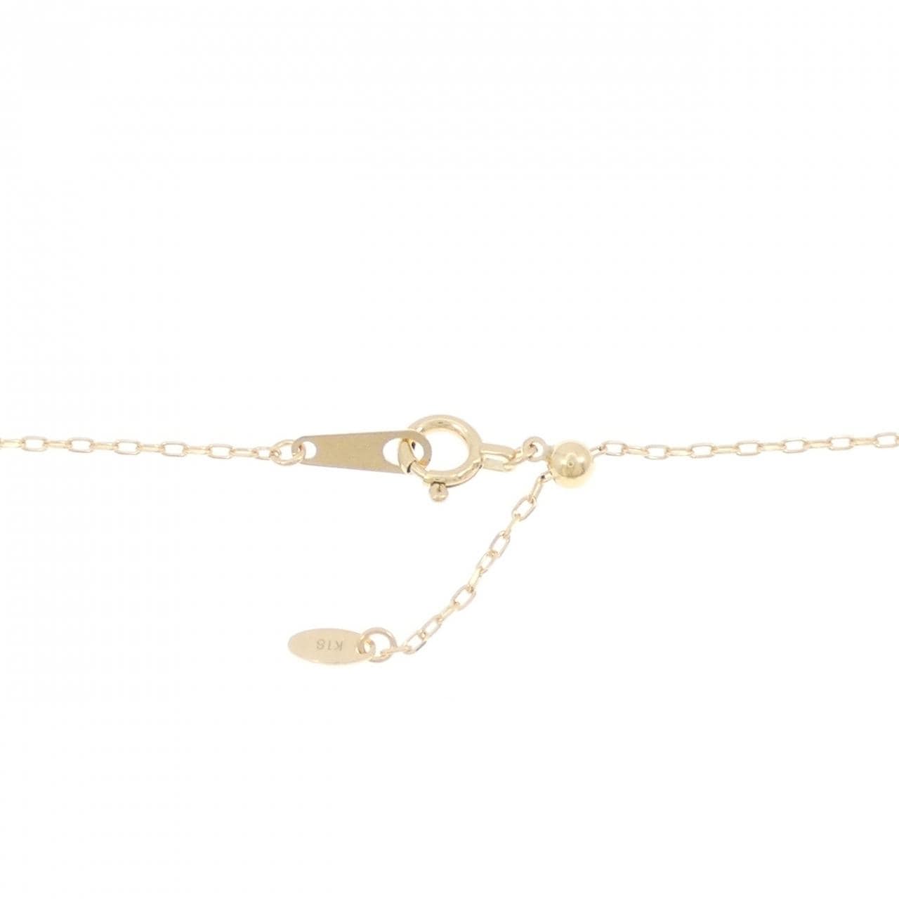 K18YG ハート ダイヤモンド ネックレス 0.20CT