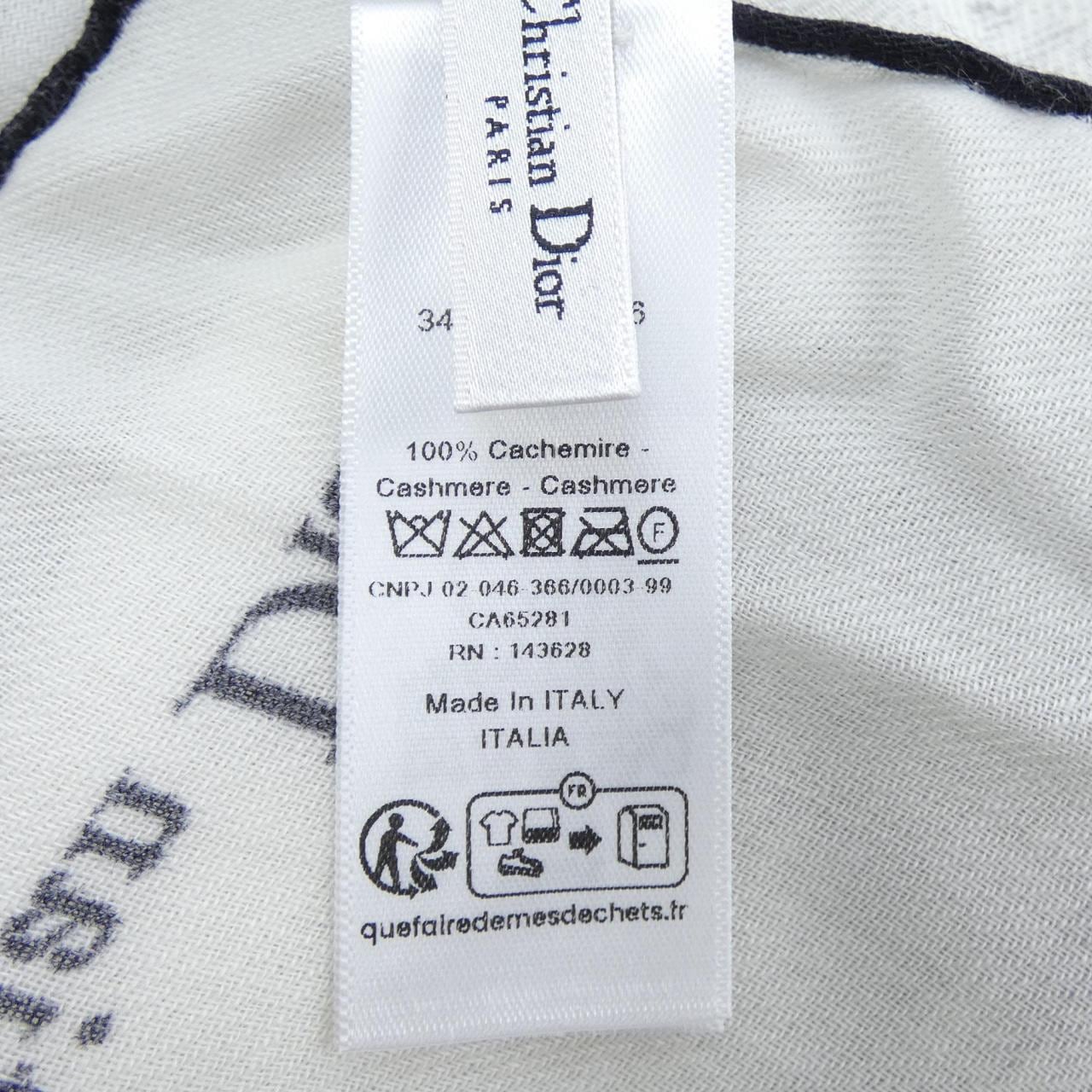 クリスチャンディオール CHRISTIAN DIOR トワルドゥジュイ 34JOU140I006 ショール