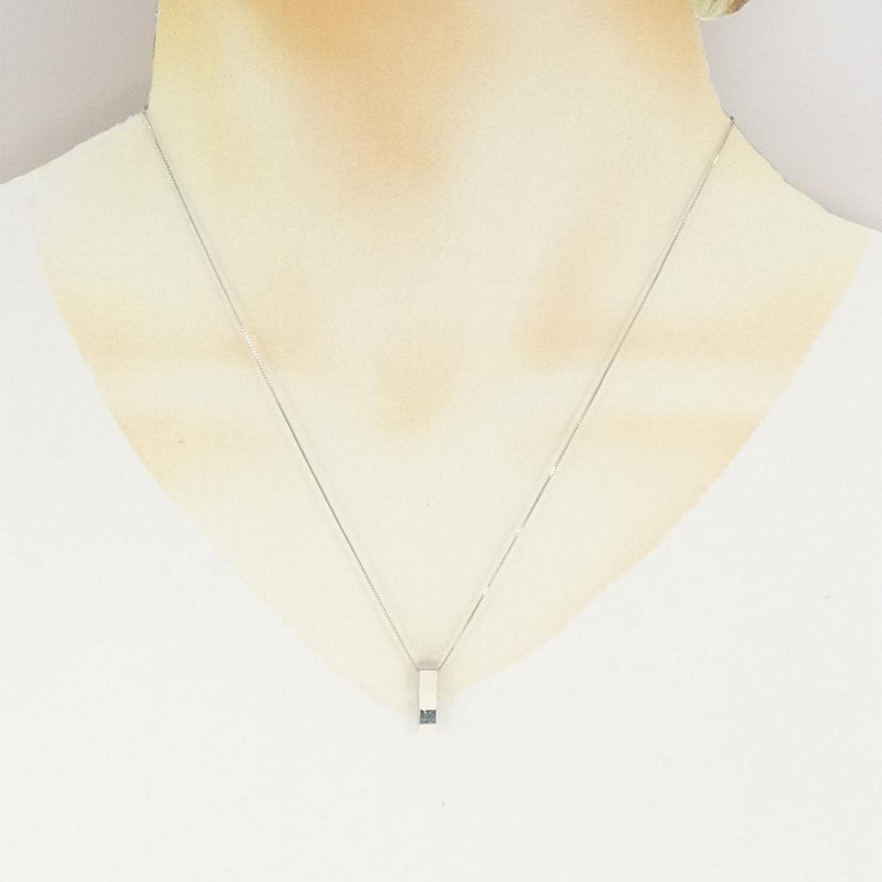 PT900/PT850 アレキサンドライト ネックレス 0.277CT