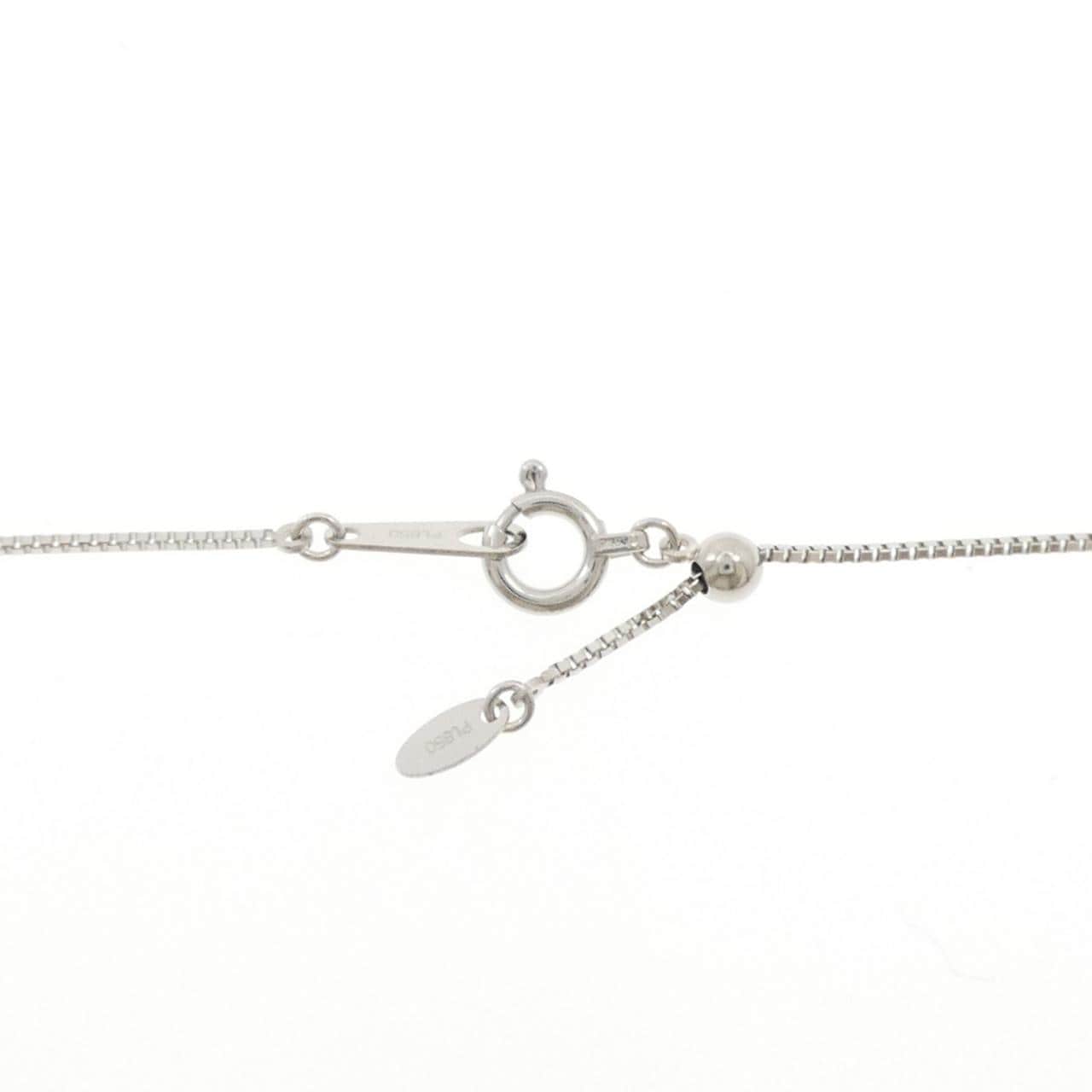PT950/PT850 クロス ダイヤモンド ネックレス 0.90CT