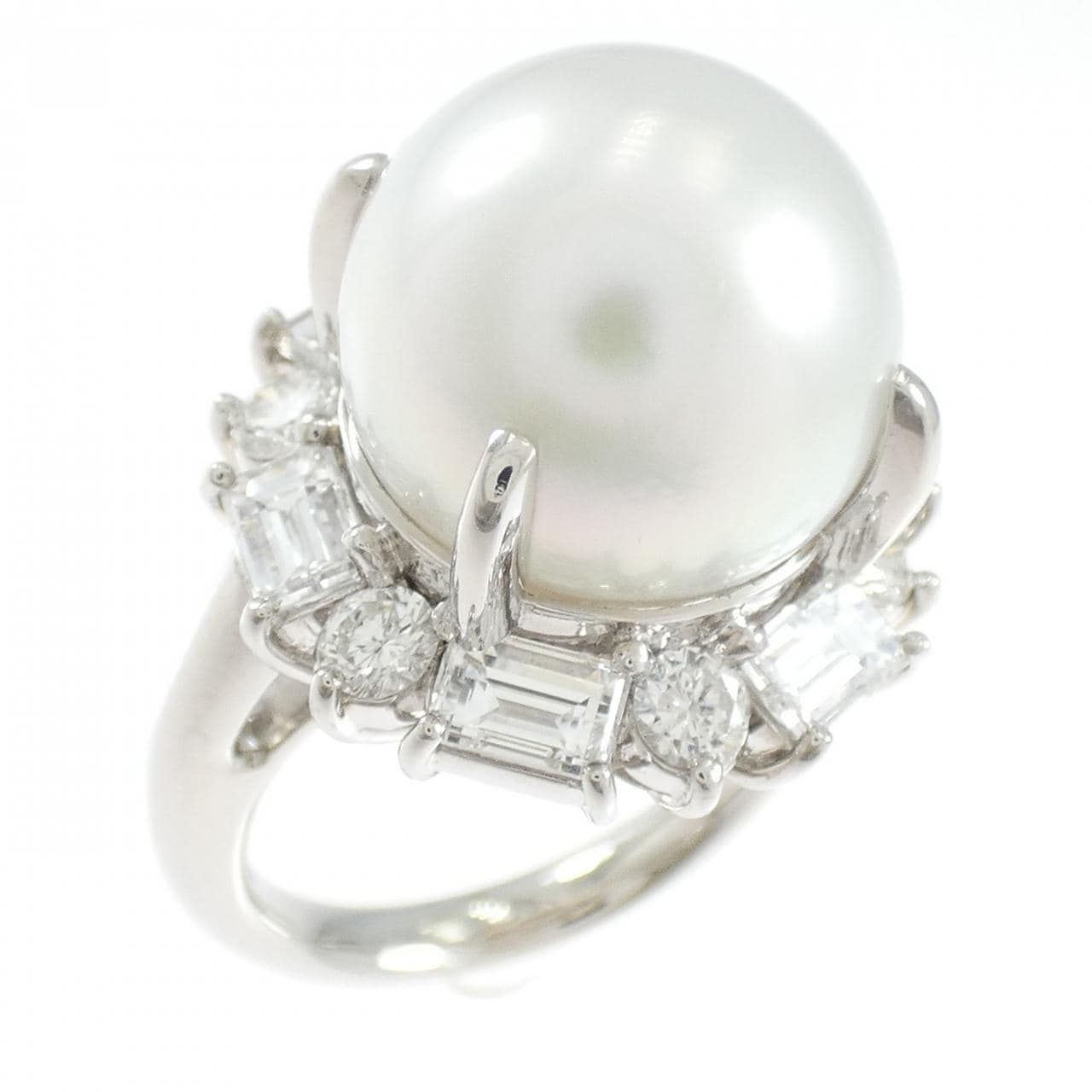 PT900 白蝶パール リング 13.8mm