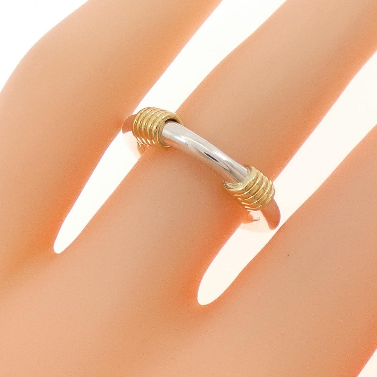 【ヴィンテージ】ティファニー 925/750YG リング