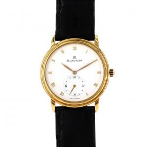 【ノーメンテナンス還元価格】ブランパン ヴィルレ YG 7001-1418-55 YG 手巻