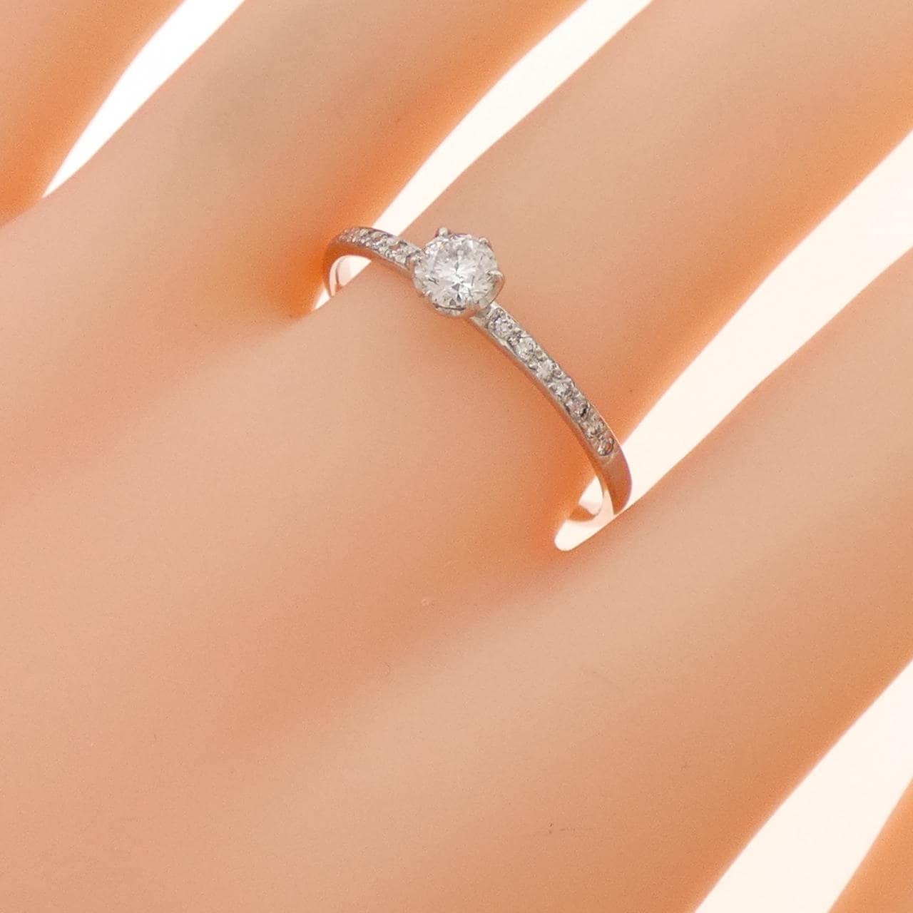 PT900 ダイヤモンド リング 0.40CT