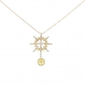 K18PG/K18YG サファイヤ ネックレス 0.50CT