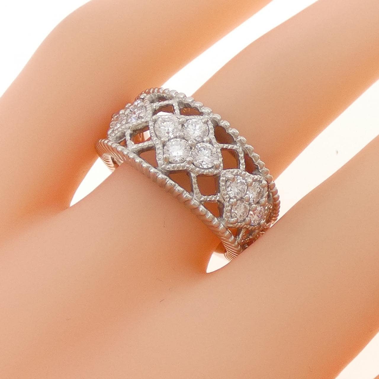 PT900 ダイヤモンド リング 0.80CT
