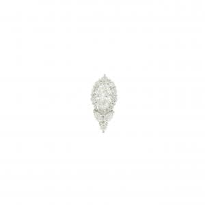 PT900 ダイヤモンド ピンブローチ 0.32CT
