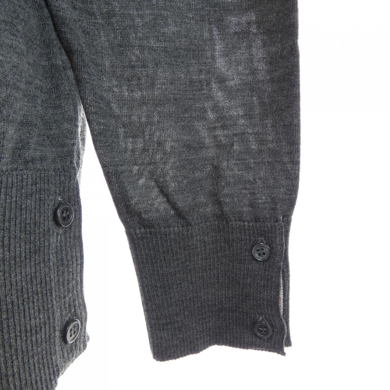 トムブラウン THOM BROWNE メリノウール 4BAR クラシック カーディガン MKC002A カーディガン