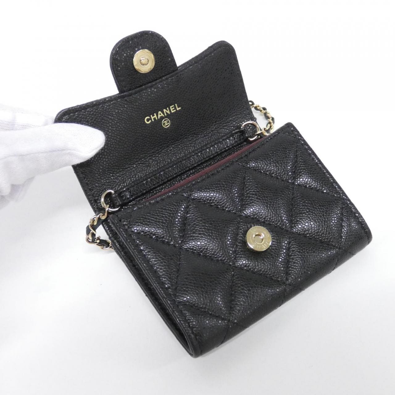 シャネル タイムレスクラシック ライン AP0238 チェーンクラッチ