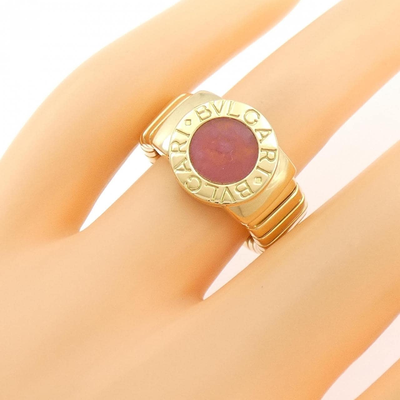 ブルガリ ロードクロサイト リング