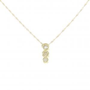 K18YG ダイヤモンド ネックレス 0.2CT