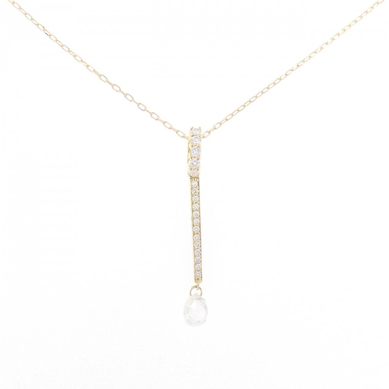 K18YG ダイヤモンド ネックレス 0.82CT