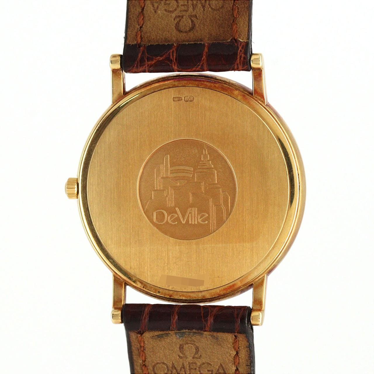 【ノーメンテナンス還元価格】オメガ デ･ヴィル YG 7300.11.02 YG クォーツ