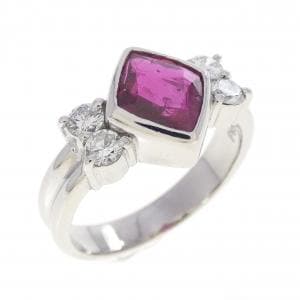 PT900 ルビー リング 0.90CT