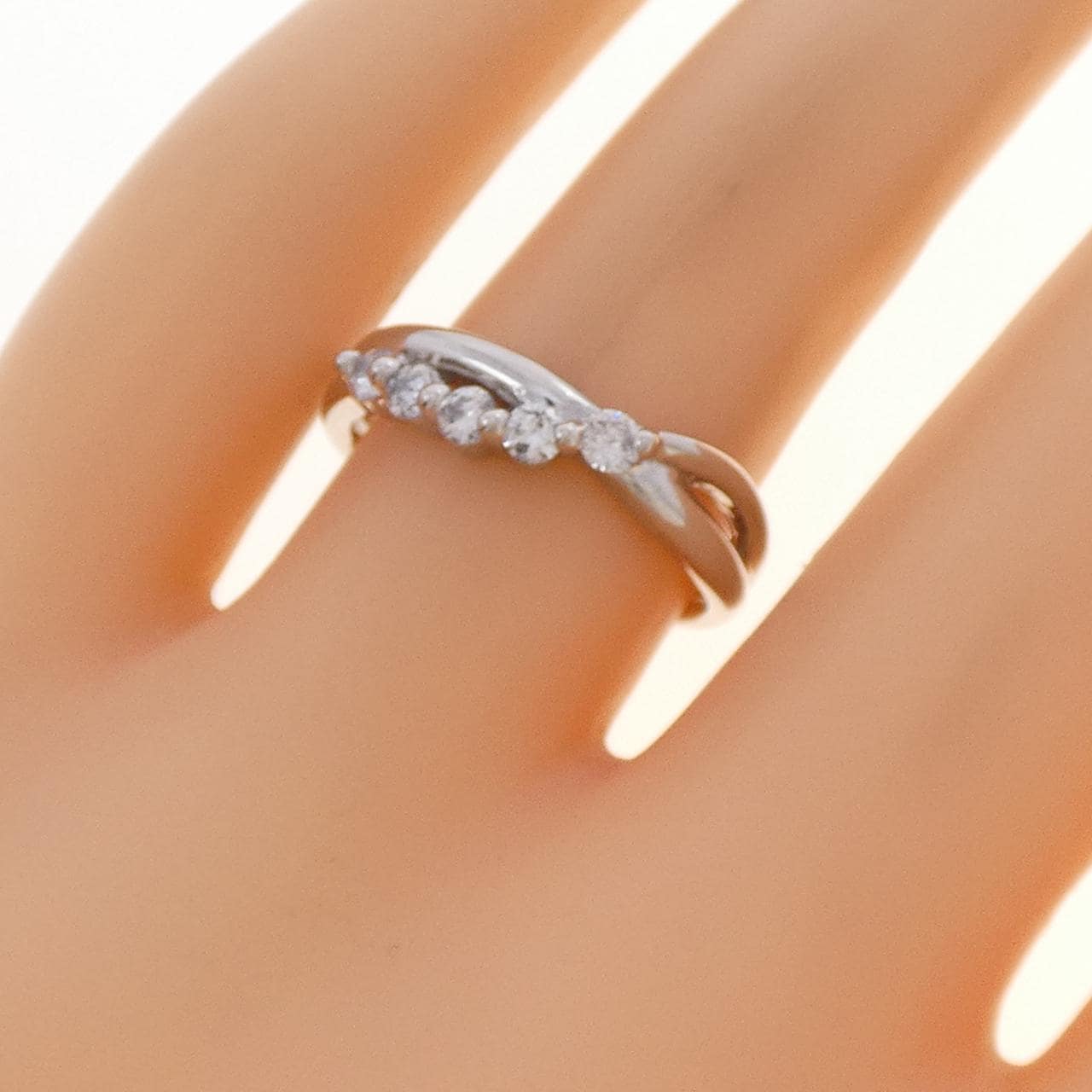 PT900 ダイヤモンド リング 0.30CT