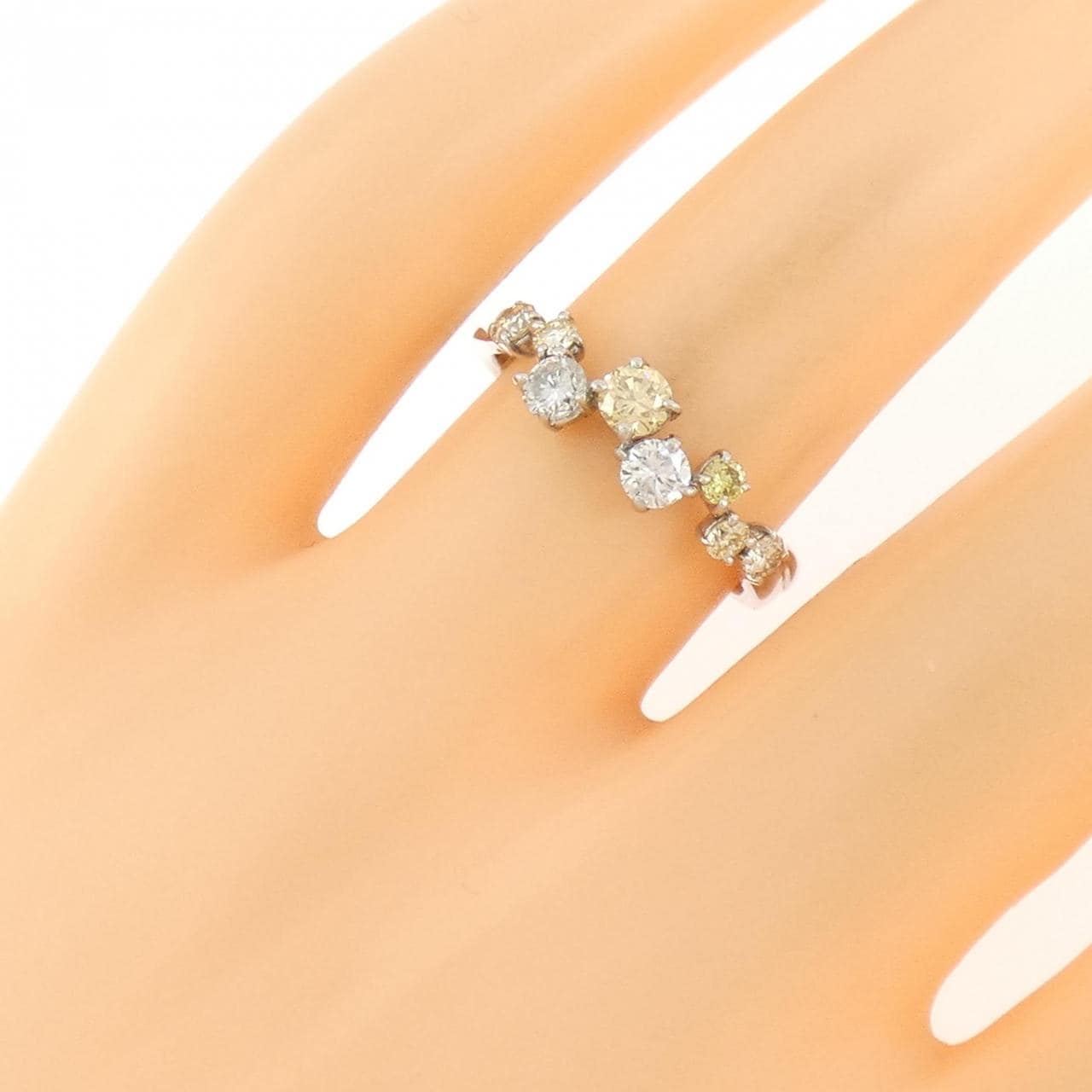 PT900 ダイヤモンド リング 0.63CT