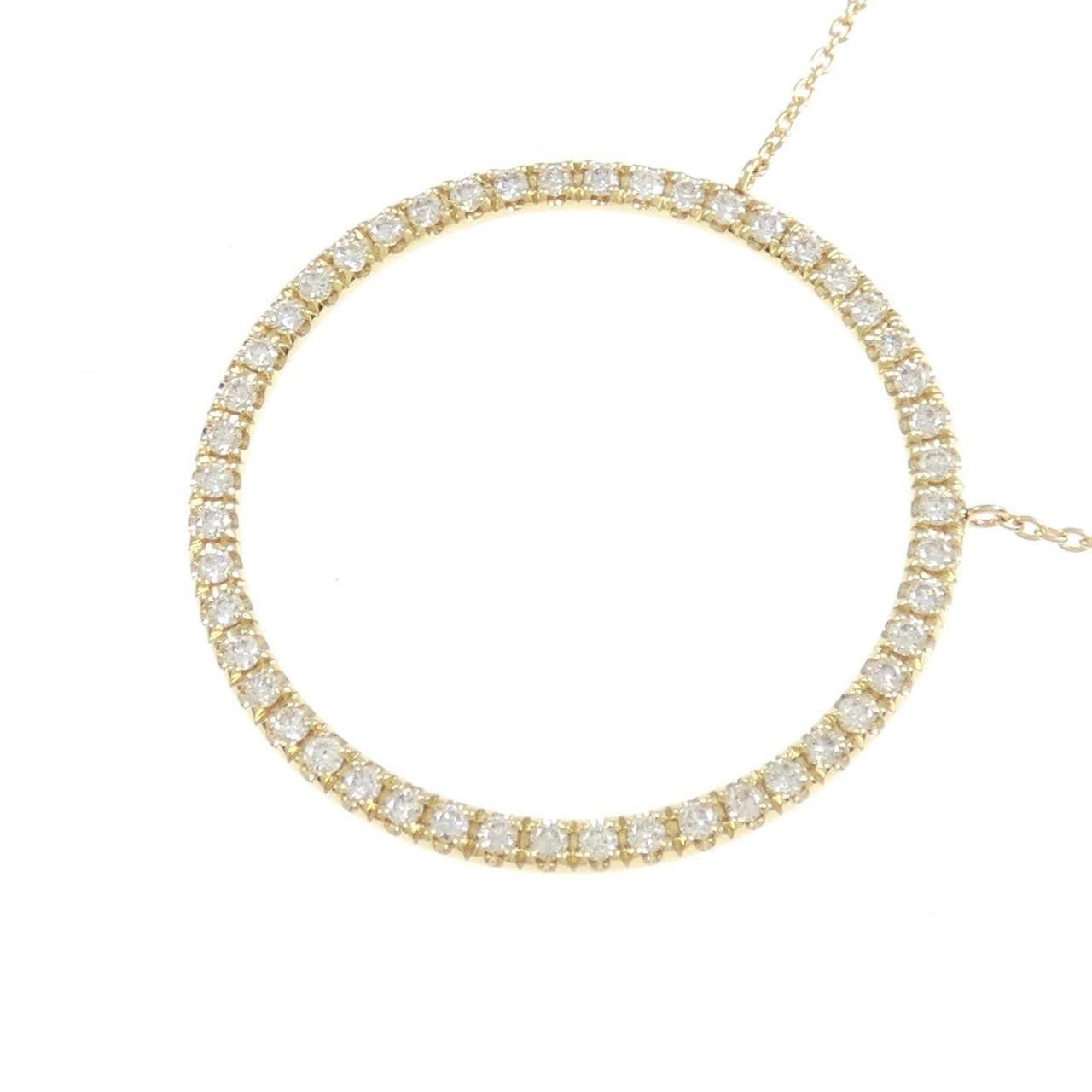 Bijou de M Circle Necklace 0.50CT