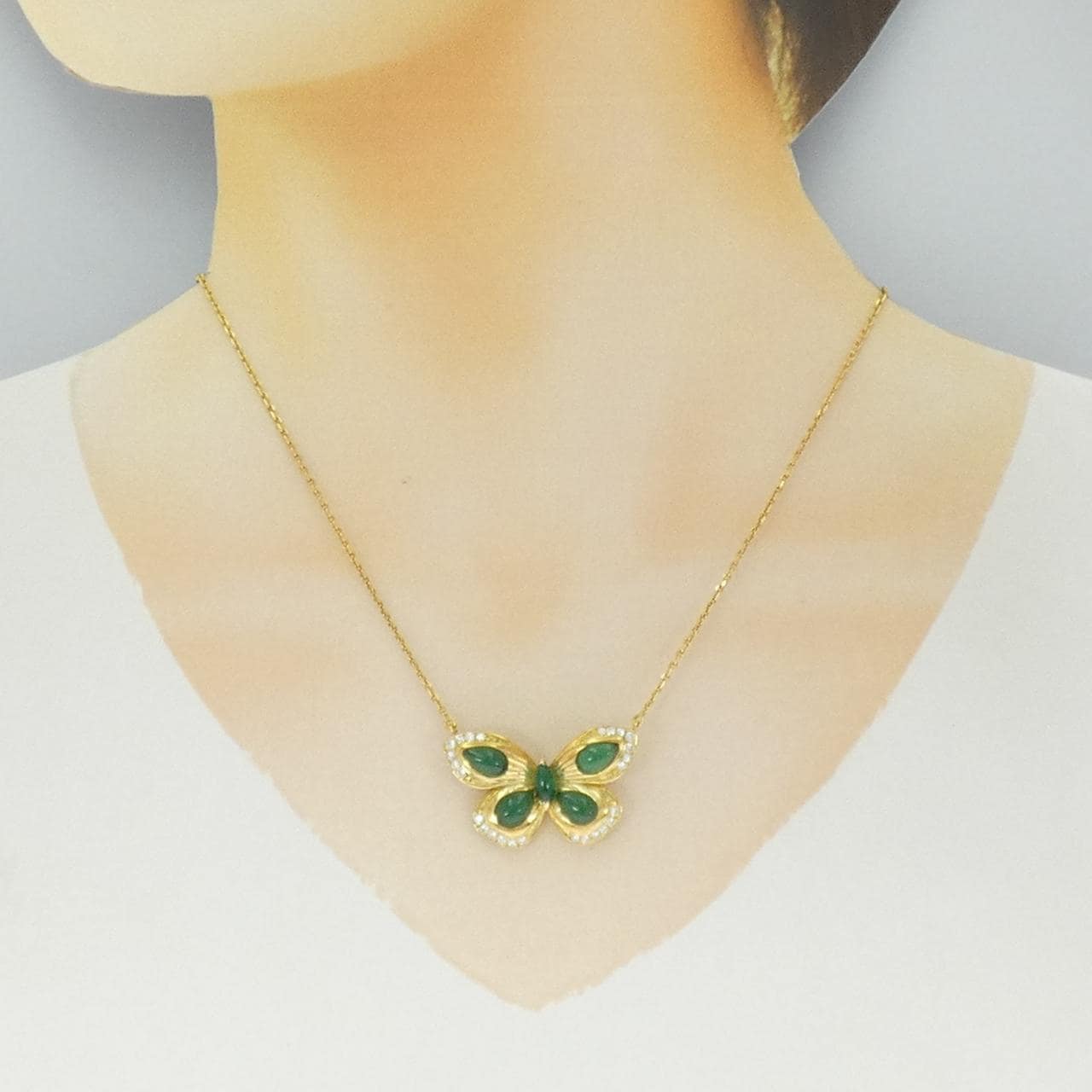 ヴァンクリーフ&アーペル カルセドニー ネックレス