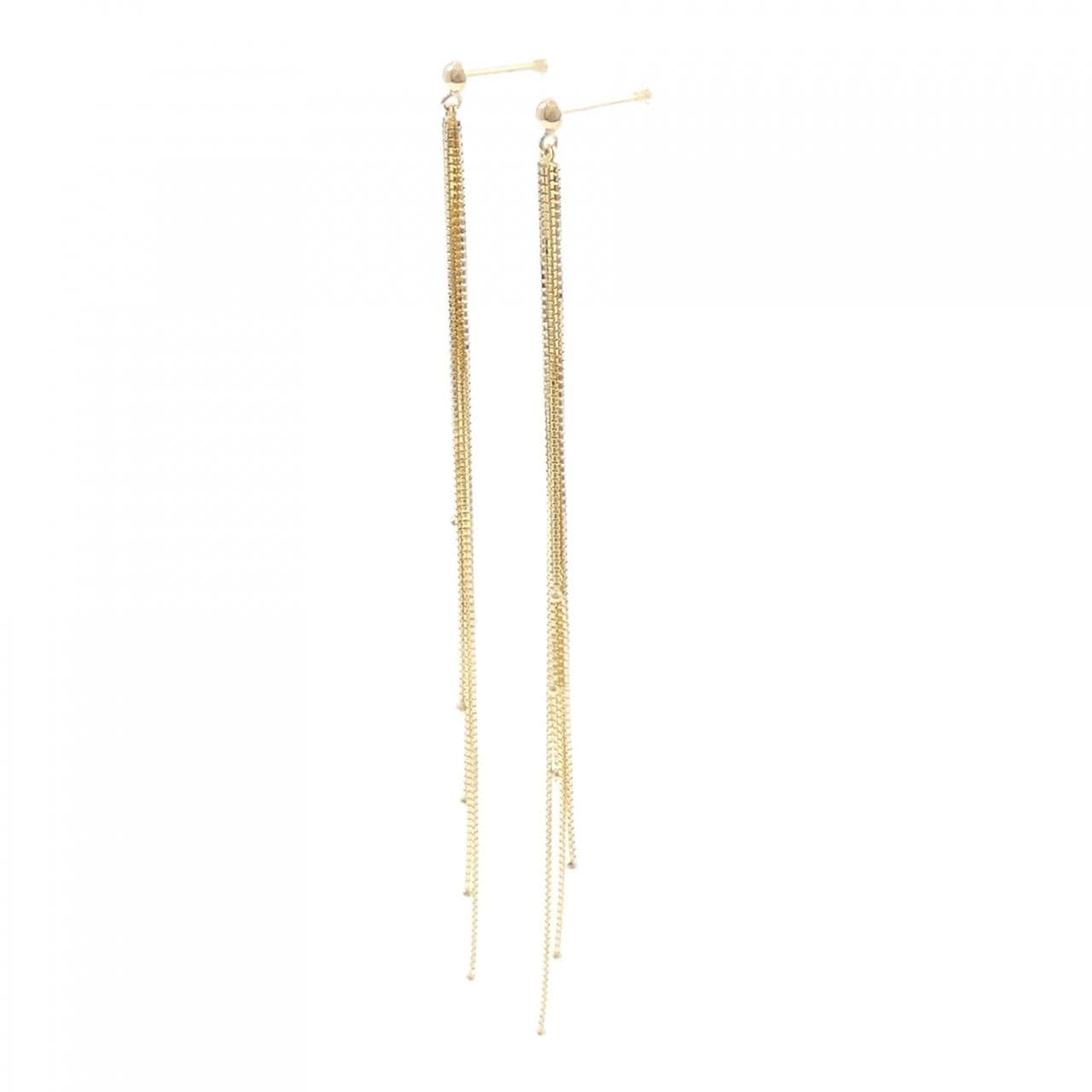 K18YG earrings